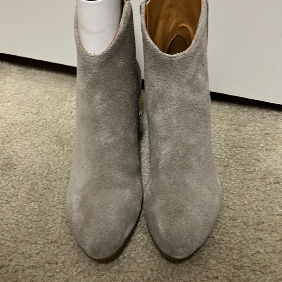 Grey Nine West Booties - Picture 2 of 6